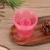 Comercio exterior transfronterizo 4 oz/120 ml taza desechable de PP transparente taza creativa taza para bebidas de fiesta de boda venta al por mayor