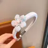 Diadema infantil de dibujos animados de gato KT, no apretada, linda diadema para flequillo y patillas para niñas, dulce accesorio para el cabello de princesa para niñas