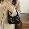 Bolsa de Mão de Luxo Transfronteiriça 2025 Nicho Simples para o Dia a Dia Crossbody Bolsa de Corrente Texturizada Bolsa Bolinho Ins