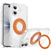 Funda Protectora para Teléfono Móvil Adecuada para iPhone 17 Pro Max Venta al por Mayor Anticaídas Transparente Giratoria para Apple 18 Pro