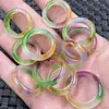 Anel de Jade Anel Verde Esmeralda Anel Violeta Anel de Quartzo Colorido Anel de Jade Rocha Anel de Jade Corrente de Buda Joias de Jade