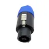 Conector de audio de ocho núcleos enchufe zócalo circular cable de audio hembra conector Cannon amplificador de potencia altavoz ohm cabeza Cannon