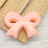 Color Sólido Acrílico Pajarita Qq Pulsera de Verano DIY Cadena para Teléfono Móvil con Cuentas Material para Accesorios para el Cabello Accesorios para Joyería