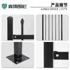 Guarda-corpo de Grade de Aço Galvanizado para Cercas Escolares, Residencial, Arte em Ferro, Cercas de Isolamento, Guarda-corpo para Pátios e Vilas, Construção de Corrimãos, Galvanizado