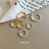 Conjunto de Anillo Abierto Redondo de Encaje Estilo Coreano Ins y Aretes con un Diseño de Moda, Accesorios Versátiles Únicos