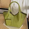 Bolsa de Cesta de Verano 2026 Transfronteriza para Mujer Moda Tejida Bolso de Hombro Madre e Hija Bolso Cruzado para Viajes