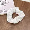 Suave con el cabello, elegante y con estilo, scrunchie, pasador de malla floral pequeño estilo coreano, accesorio para el cabello plisado de estilo de hada