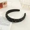 Diadema de uñas de alta resistencia estilo coreano para mostrar la cara niña pequeña diadema dulce tocado para la parte superior alta del cráneo temperamento accesorios para el cabello de alta calidad