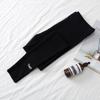 Calças leggings femininas infantis de outono e inverno, estilo ocidental, personalizadas para crianças, da marca da moda, com letras coreanas, elásticas, forradas com lã, grossas