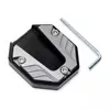 Soporte Lateral Eléctrico para Vehículos al por Mayor Base Grande Soporte de Pie Ensanchado Antideslizante Cubierta de Soporte Lateral Scooter Modificación de Soporte Único Cero