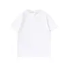 Camiseta de Manga Curta de Algodão Mercerizado 200g para Homens, Venda Quente em Live-Stream, Alta Contagem de Fios, Moda de Verão com Sensação de Gelo, Gola Redonda, Cor Sólida