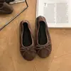Zapatos de Mujer Mary Jane Clásicos de Uso Diario con Lazo Dulce 2026 Otoño Nuevos Planos sin Cordones de Corte Bajo Zapatos de Suela Suave