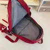 Mochila de Aspecto Elegante para Niñas, Estudiantes de Secundaria y Preparatoria, Gran Capacidad, Bolso Escolar Casual Sencillo, Mochila Ligera para Viajes de Color Contrastante