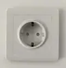 Panel de interruptores de comercio exterior, enchufe de corriente, tipo 86 doméstico, panel empotrado, interruptor de pared de cinco agujeros tipo británico, enchufe USB