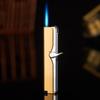 Popular Longo Ultra-Fino Celebridade da Internet Criativo Estilo Tiktok Inflável À Prova de Vento Lighter de Chama Direta Fabricante Atacado