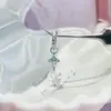 Colgante de Aretes de Rombo de Cometa de Trébol de Cuatro Hojas de Colores, Cierres para Aretes, Aro para Cartílago de Oreja de Mujer, Diseño Simple de Nicho, Aros de Aretes Apilables
