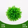 Eucalipto Artificial Bola de Grama Milan Plástico Bola Redonda Planta Verde Pendurada na Parede Interior Shopping Center Supermercado Decoração de Teto