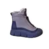 Botines Cortos para Mujer 2025 Otoño e Invierno Nuevos Zapatos de Algodón para Mujer con Terciopelo y Acolchado, Suelas Gruesas de Moda y Elevadores, Cálidos y Casuales para Mujer