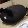 Pijama Serie Gato Cojín de Felpa Compañero de Escritorio Almohada para Abrazar Peluche para Dormir Almohada para la Espalda Almohada para Siesta Cojín de Dibujos Animados para Ventana de Bahía