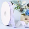 Cinta Impresa de Poliéster-Algodón Huiya 2.5cm Cinta Mate con Impresión Digital Accesorios para el Cabello Hechos a Mano DIY Accesorios de Lazo para Ropa