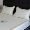 Juego de tres piezas de alfombrilla refrescante de seda helada con cuentas para cachorros Dachshund para verano, alfombrilla refrigerada para niños, alfombrilla suave para dormitorio de estudiantes, lavable a máquina