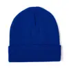 Gorro de Punto Hecho a Medida Color Sólido Gorro Grueso de Lana Invierno Resistente al Frío Cálido Moda Versátil Gorro de Esquí