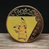 Moneda Conmemorativa de Pikachu Sueño del Tesoro Elfo Pokémon Periférico Dibujos Animados Animación Hecho a Mano Regalo Moneda Conmemorativa de Metal