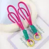Novo Cordão Colorido Simples Tecido à Mão para Celular Chaveiro Cordão Combinação de Cores Corda para Celular Corda para Copo d'Água Atacado
