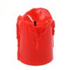 Fuente creativa de fábrica regalo hogar propuesta vela de cera roja lágrimas simuladas electrónica Tailandia vela vela