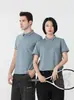 Camisa Casual de Solapa para Cultura Corporativa para Hombres y Mujeres, Camiseta de Manga Corta, Estampada Bordada a la Moda, Nueva Camisa Polo