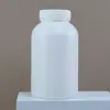 En Stock Botellas de Plástico Químico de Pe de 300 ml, Botellas Farmacéuticas Redondas de Boca Ancha de 500 ml, Botellas de Reactivo Químico de 1000 ml