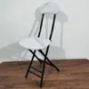 Banquinho Dobrável, Cadeira Dobrável, Cadeira de Jantar para Casa, Cadeira para Varanda e Dormitório com Encosto, Cadeira Simples para Treinamento, Banquinho Redondo Criativo