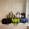 Bolsa de Viaje Modelo Nuevo 2026 con Separación Húmeda y Seca, Bolsa de Gimnasio de Gran Capacidad con Compartimento Independiente para Zapatos, Bolsa Deportiva para Acampar de Mano y Cruzada