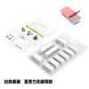 Set de Tarjetas Combinadas Porosas Personalizadas de Fábrica Organizador de Cables de Escritorio Pinza para Datos Almacenamiento Enrollador de Cables