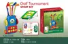 Venta al por mayor transfronteriza juguetes de simulación para niños traje de golf juegos interactivos para padres e hijos en interiores deportes de ocio