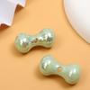 Joyería Acrílica Hueso Electrochapado UV de Alta Calidad Perlas Iridescentes Cachorro Perlas Sueltas Pulsera DIY Enfilado Joyería Hecha a Mano