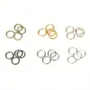 Materiales de Joyería DIY Anillo Abierto Anillo Sencillo Anillo Plano de Hierro Pulsera Collar Anillo de Conexión Aretes Collar Accesorios Venta al por Mayor