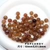 Café marrón retro nuevo estilo chino antiguo DIY decorativo Xizang borla joyería cuentas sueltas línea de trazado textura hecha a mano todo-partido cuentas
