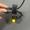 Interruptor Esquerdo de Veículo Elétrico, Interruptor Combinado de Luz e Direção de Controle Elétrico para Guidão de Patinete Elétrico, Interruptor Universal de Três Pontos