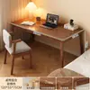 Escritorio de computadora, escritorio para estudiantes para uso en casa, escritorio simple para adultos, escritorio pequeño para apartamentos pequeños, patas de madera maciza, escritorio de oficina, escritorio de estudio, estación de trabajo