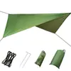 Lona camuflada para exteriores multifuncional, impermeable, parasol, pérgola de playa, carpa parasol, alfombrilla ligera a prueba de humedad, tela para suelo