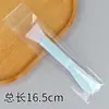 Pincel de Silicona Doble Cabeza para Enmascarar Varilla Mezcladora Raspador de Ajuste de Película Cuchillo Cabeza Suave Suministros de Pinceles para Salón de Belleza Herramientas de Spa Pincel Cosmético