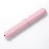 Caixa Portátil de Escova de Dentes para Viagem Caixa de Armazenamento de Artigos de Higiene Pessoal Caixa de Escova de Dentes de Palha de Trigo Suporte de Escova de Dentes de Palha de Trigo