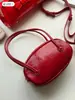 Corea del Sur Moda Ins Plateado Pequeño Redondo Bolso Crepa Mini Bolso de Mano 2024 Nicho Casual Versátil Bolso Cruzado con Cadena