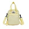 Bolsa de Mão Pequena Juvenil de Alto Valor em Estilo Japonês para Meninas, Bolsa Transversal Fofa, Bolsa Leve para Celular, Bolsa Quadrada Pequena de Ombro Único