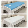 Sábanas Desechables para Cama, Sábanas Desechables para Camilla de Masaje, Sábanas de Tejido No Tejido Impermeables y Resistentes al Aceite, Cubrecamas Higiénicos de un Solo Uso para Camillas de Masaje, Salones de Belleza, Spas, Hoteles, Clínicas, Tratamientos Faciales, Tratamientos Corporales y Centros de Bienestar, Con Agujero para la Cara o Sin Agujero para la Cara, Suministro al por Mayor en Grandes Cantidades