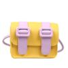 Bolsa Infantil 2022 Verão Nova Bolsa Transversal Contraste de Cores Mini Bolsa Cambridge Moda Versátil Bebê Princesa Bolsa Pequena