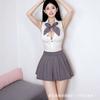 Lencería Sexy, Deseo Puro, Uniforme Sexy de Tentación, Camisa para Citas, Traje de Estudiante Femenina a Gran Escala, Uniforme de Estudiante Jk al por Mayor