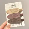 Grampo de cabelo elegante com bolinhas estilo coreano para franja, presilha lateral floral de luxo leve, acessório de cabelo tipo bobby pin