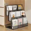 Estantería para Libros Ilustrados Infantil Debajo de la Mesa Estantería Extraíble Estante de Almacenamiento Guardería Bebé Estantería de Almacenamiento de Libros Extraíble Multicapa